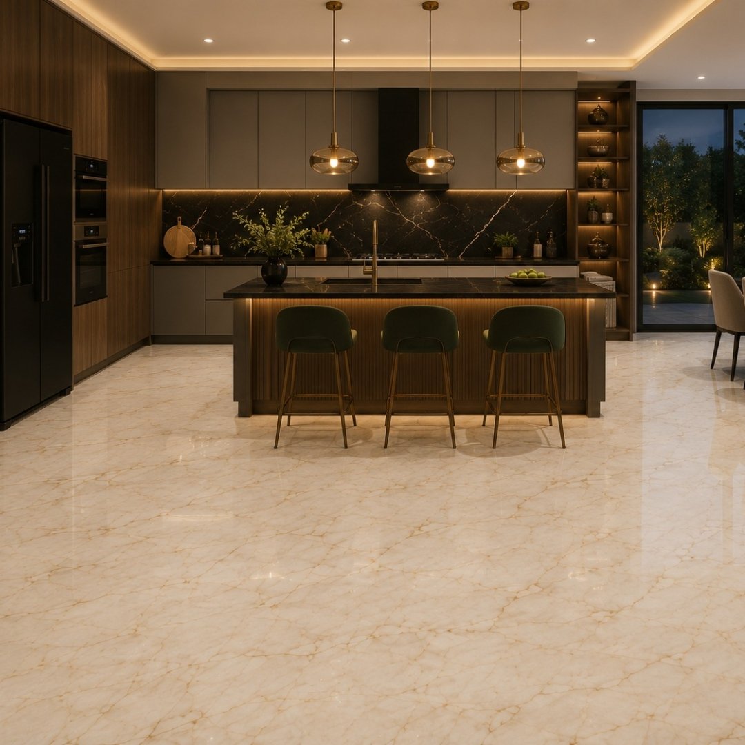 AL EN Turky Beige Marble & Stone Kitchen Tiles - My Home Studio